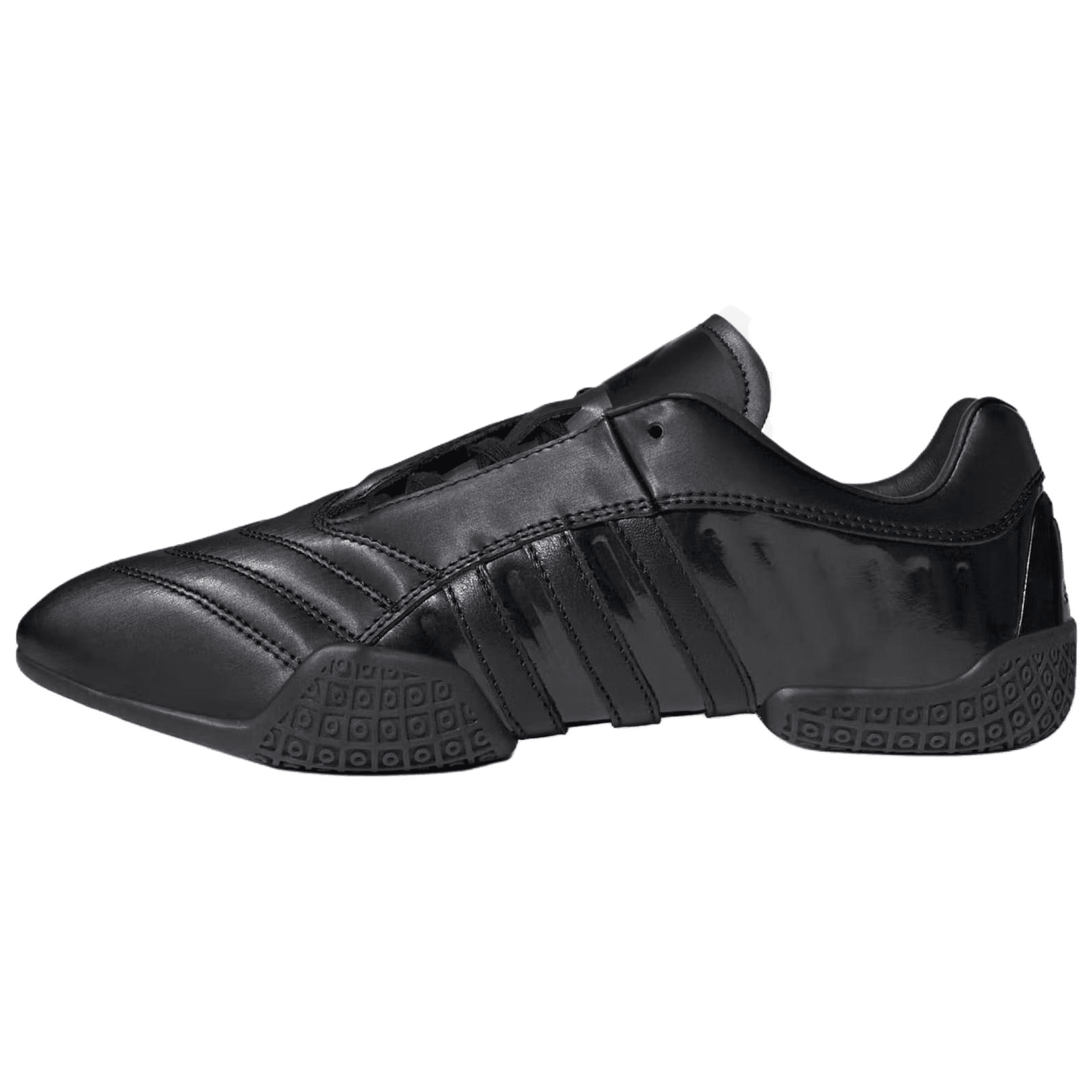 Кроссовки Adidas Taekwondo Mei Low Топ Обувь для тхэквондо Женская Черная - изображение 1
