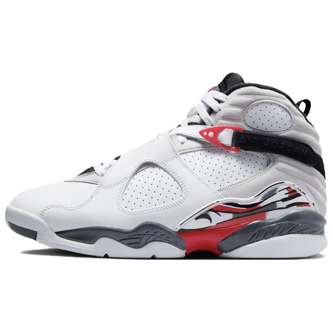 Ретро баскетбольные кроссовки Jordan Air Jordan 8 High Топ Ретро Баскетбольные Кроссовки Мужские Белый Красный Черный - изображение 1