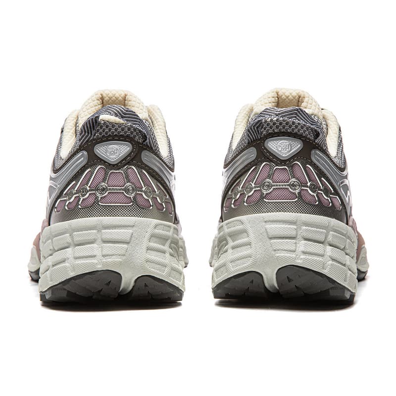 Кроссовки Li NING Outdoor Counterflow Linying Комфортная поддержка Oтскок Low Топ Походная обувь Унисекс Серебристо-серый - изображение 5