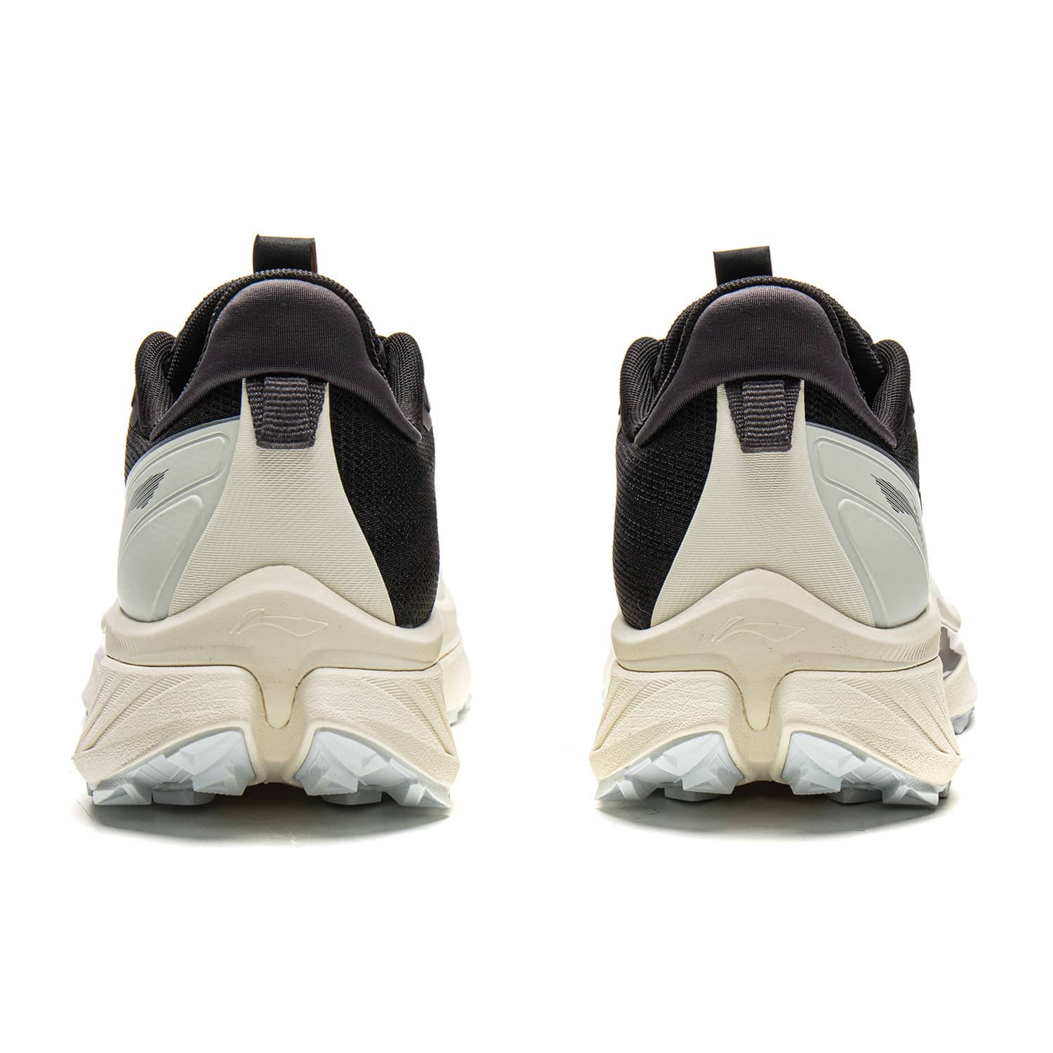 Кроссовки для бега Li NING Chasing The Sky Low Top Trail Беговые кроссовки Мужские Черно-белые - изображение 6
