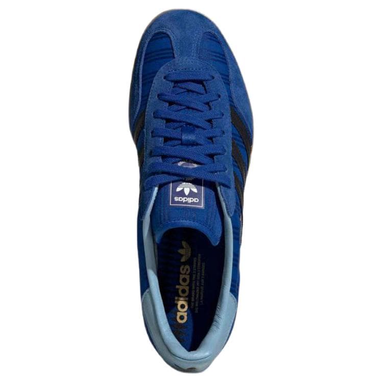 Кроссовки Adidas Originals GAZELLE INDOOR Кеды немецкой армии (GAT) Мужской Синий - изображение 3
