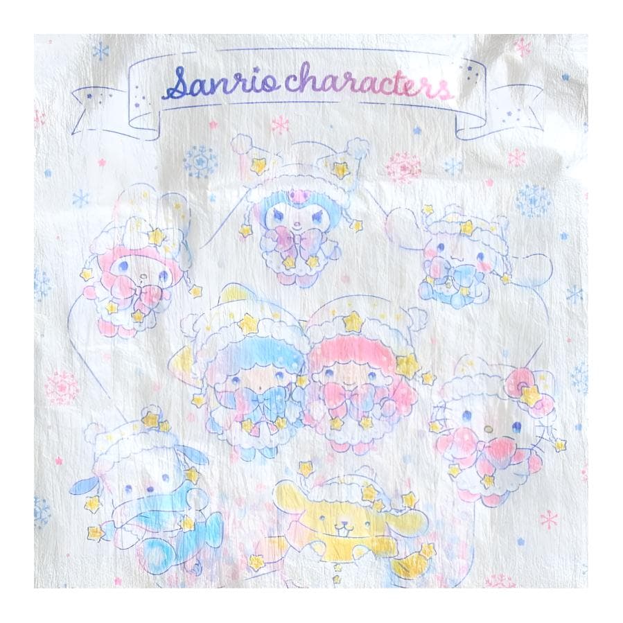 Сумка Sanrio Полиэстеровая ткань Сумка Стандартная (Стандартная) Детская Белая - изображение 3