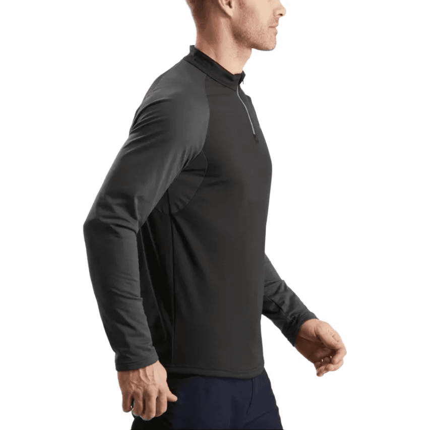 Футболка DECATHLON SH100 T Рубашка Мужская Черная - изображение 4