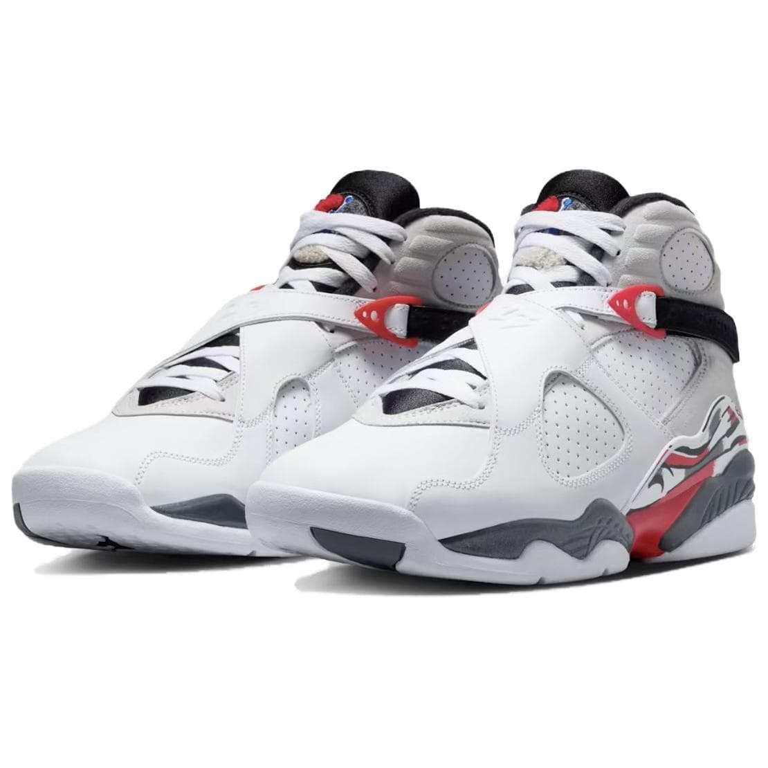 Ретро баскетбольные кроссовки Jordan Air Jordan 8 High Топ Ретро Баскетбольные Кроссовки Мужские Белый Красный Черный - изображение 3