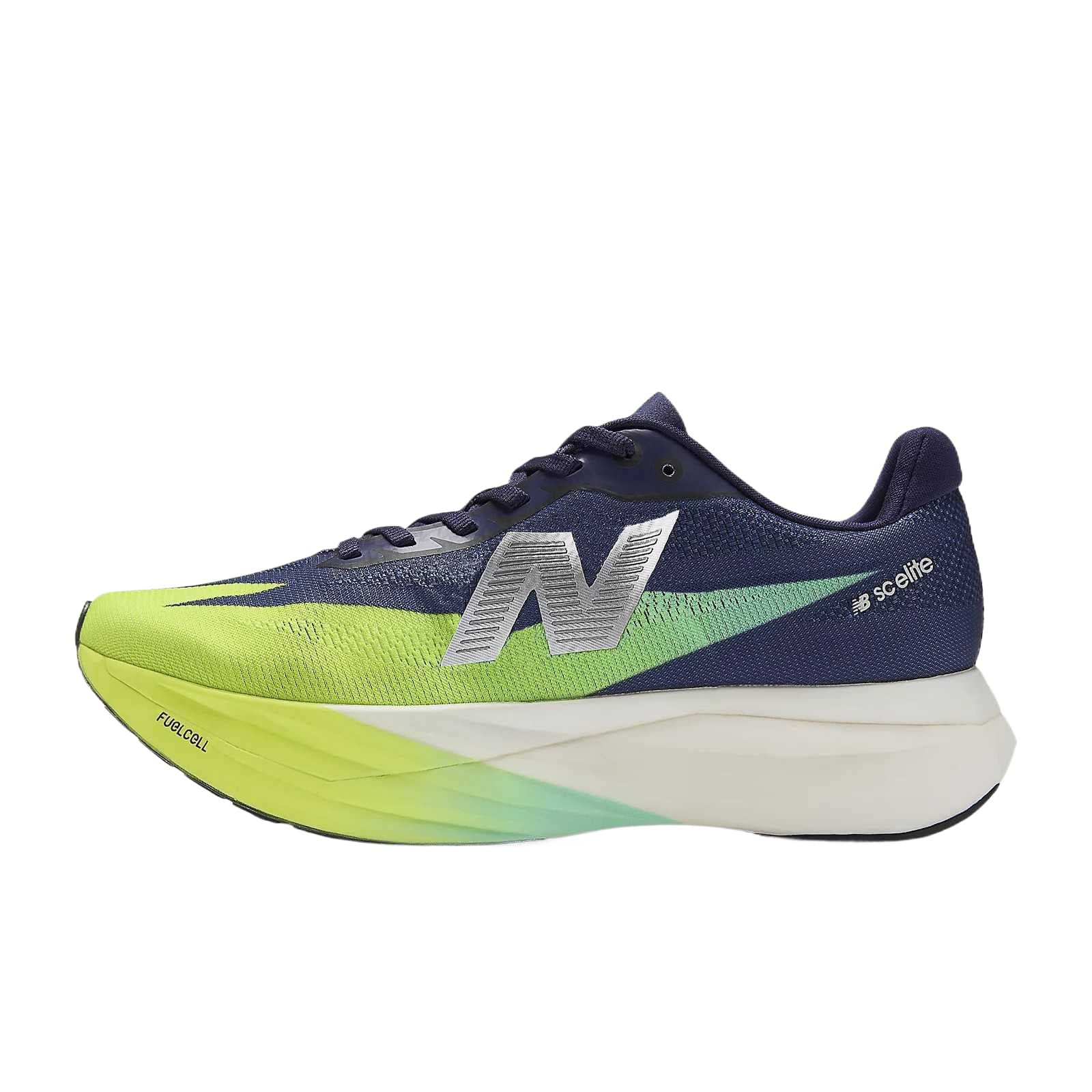 Кроссовки для бега New Balance FuelCell SuperComp Elite v5 Сетчатая ткань Дышащий Низкий Топ FuelCell Беговые кроссовки Женские - изображение 1