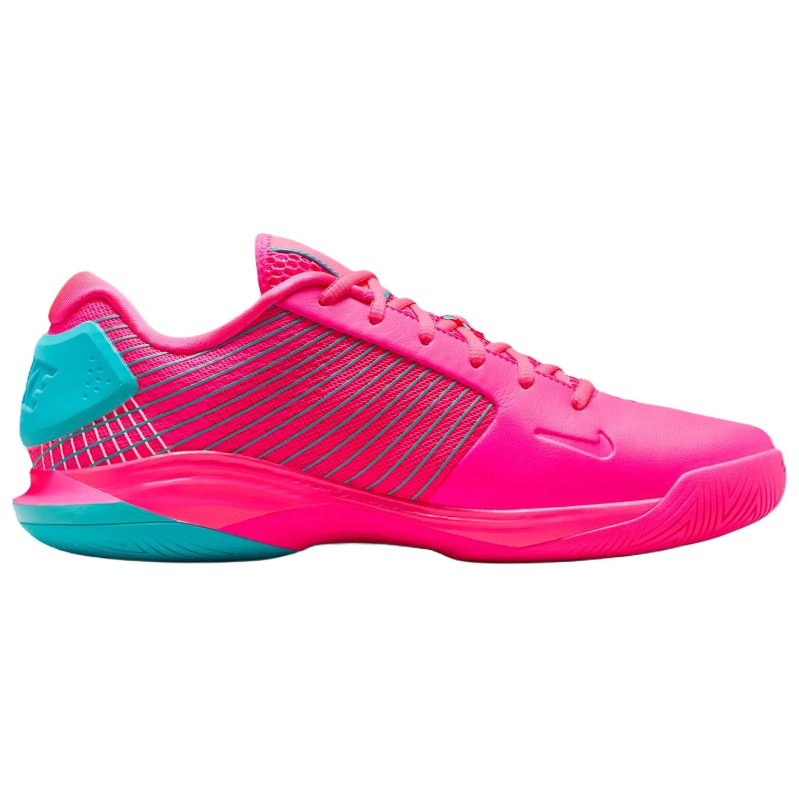 Кроссовки для тенниса Nike Vapor 12 Support Отскок Низкие Кроссовки для Тениса Мужские Темно-Ярко-Розовые - изображение 2