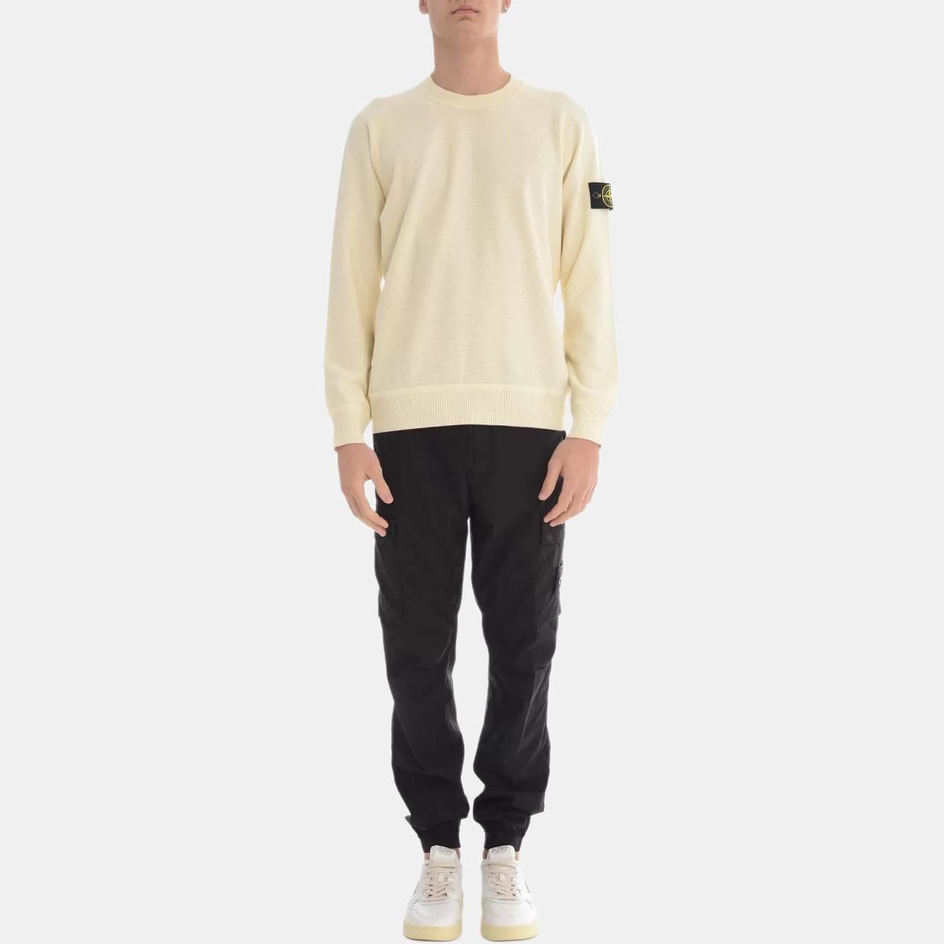 STONE ISLAND Трикотаж Мужской Бежевый - изображение 2
