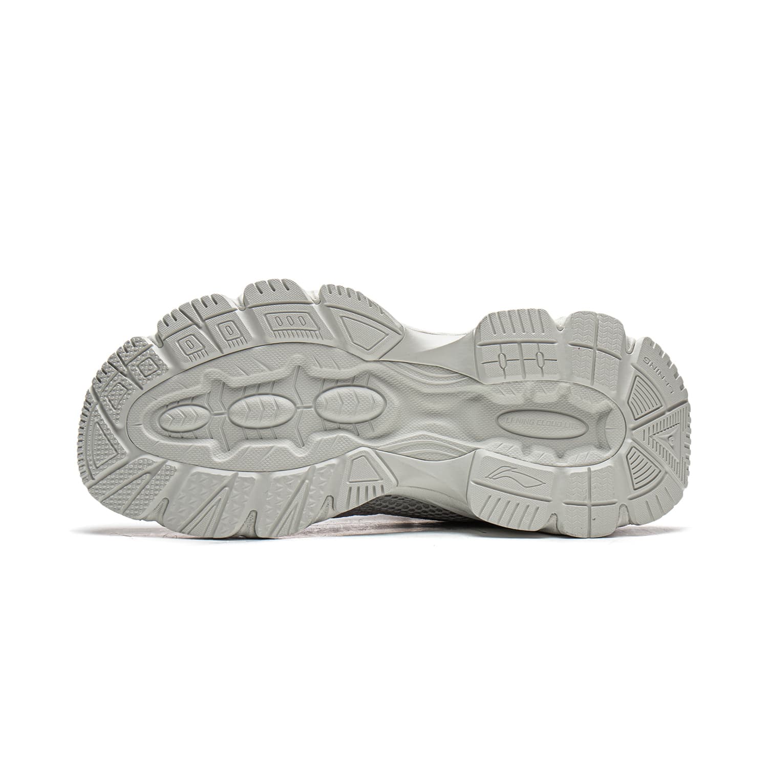 Кроссовки Li NING STARLIT L2K Low Топ Повседневная обувь Мужской Бело-серый - изображение 6