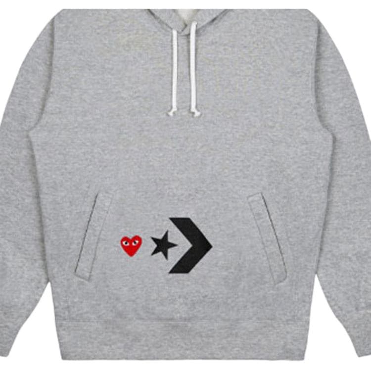 Худи CDG Play x Converse "play together" Logo - изображение 4