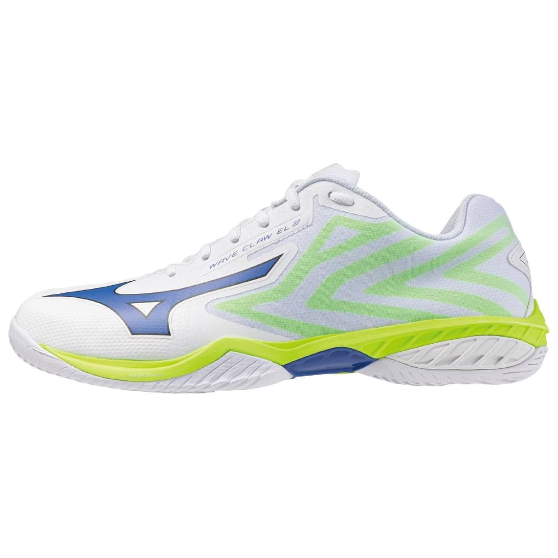 Кроссовки для бадминтона Mizuno Wave Claw EL 2 Бадминтонная обувь Унисекс Белая - изображение 1