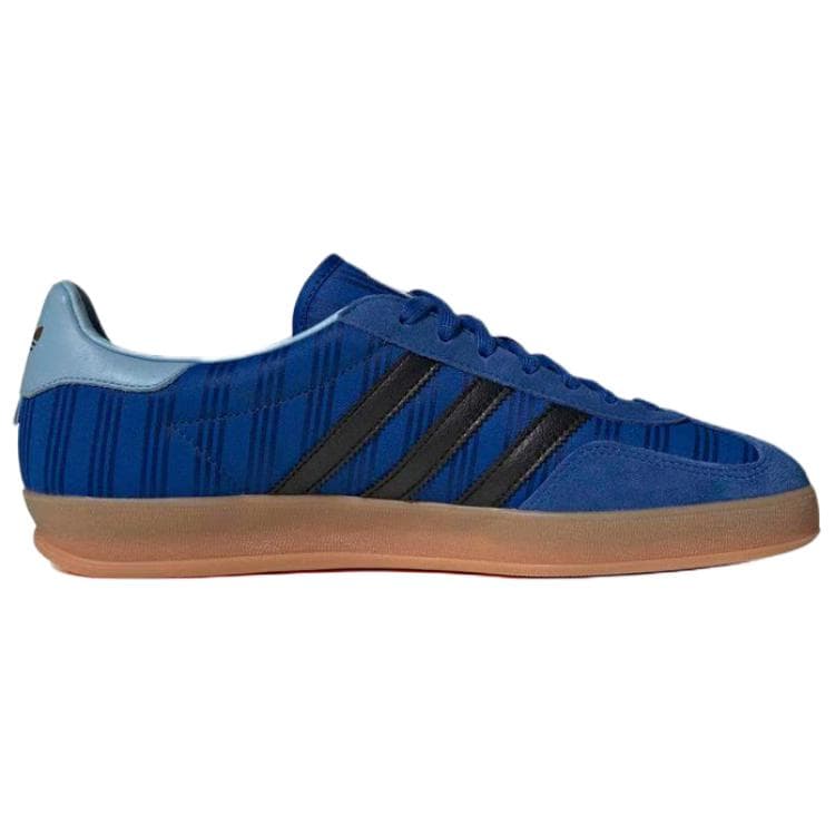 Кроссовки Adidas Originals GAZELLE INDOOR Кеды немецкой армии (GAT) Мужской Синий - изображение 2