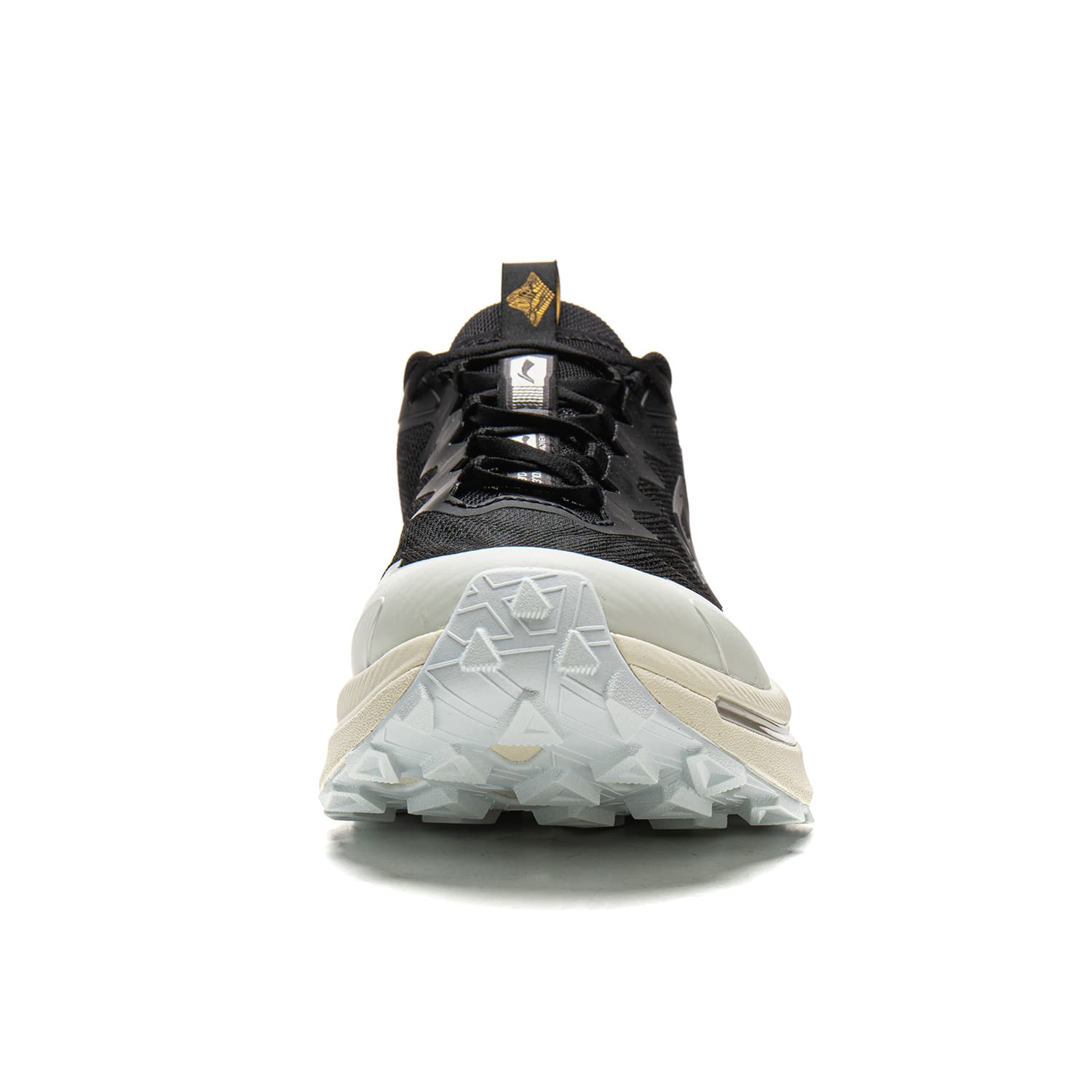 Кроссовки для бега Li NING Chasing The Sky Low Top Trail Беговые кроссовки Мужские Черно-белые - изображение 5