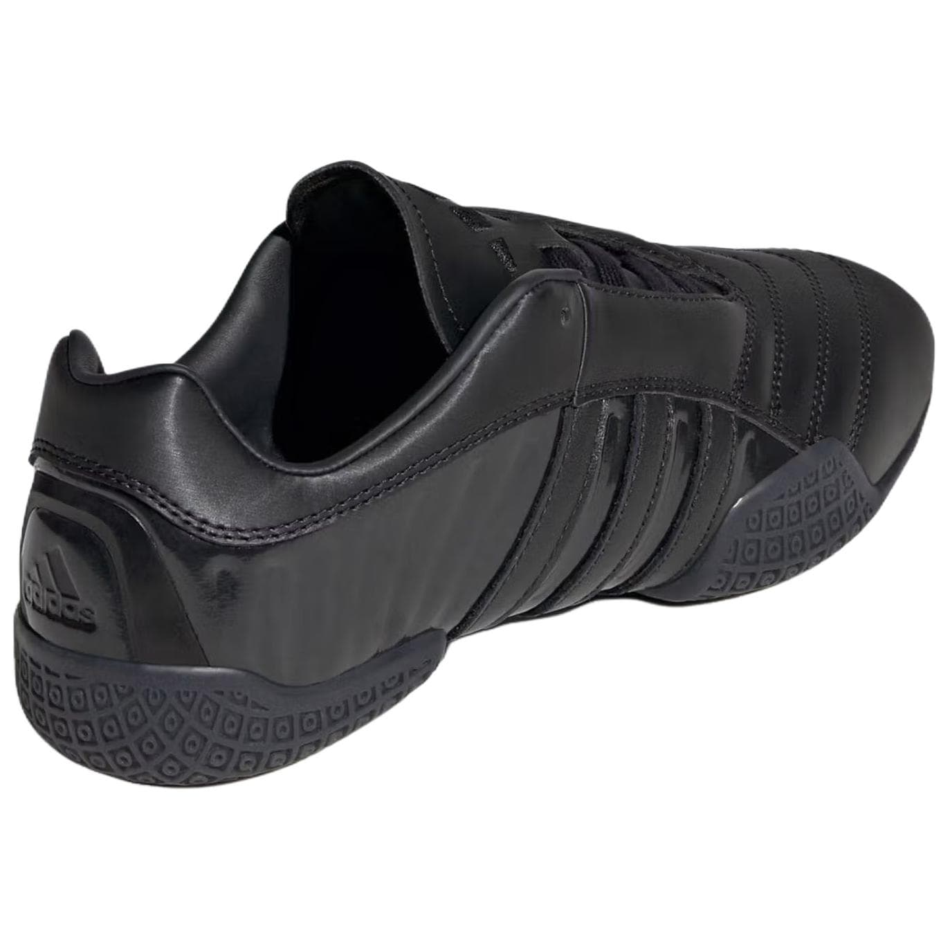 Кроссовки Adidas Taekwondo Mei Low Топ Обувь для тхэквондо Женская Черная - изображение 4