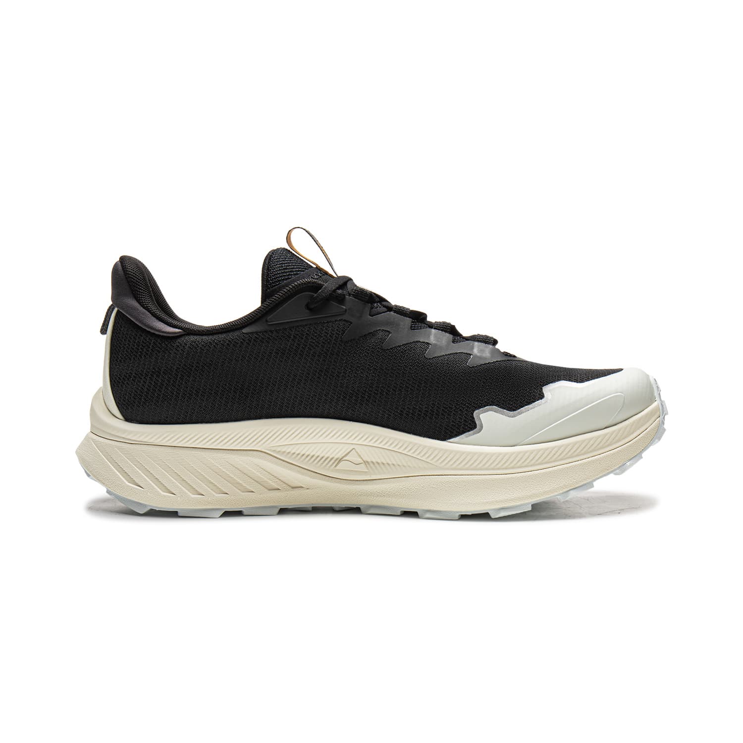 Кроссовки для бега Li NING Chasing The Sky Low Top Trail Беговые кроссовки Мужские Черно-белые - изображение 2