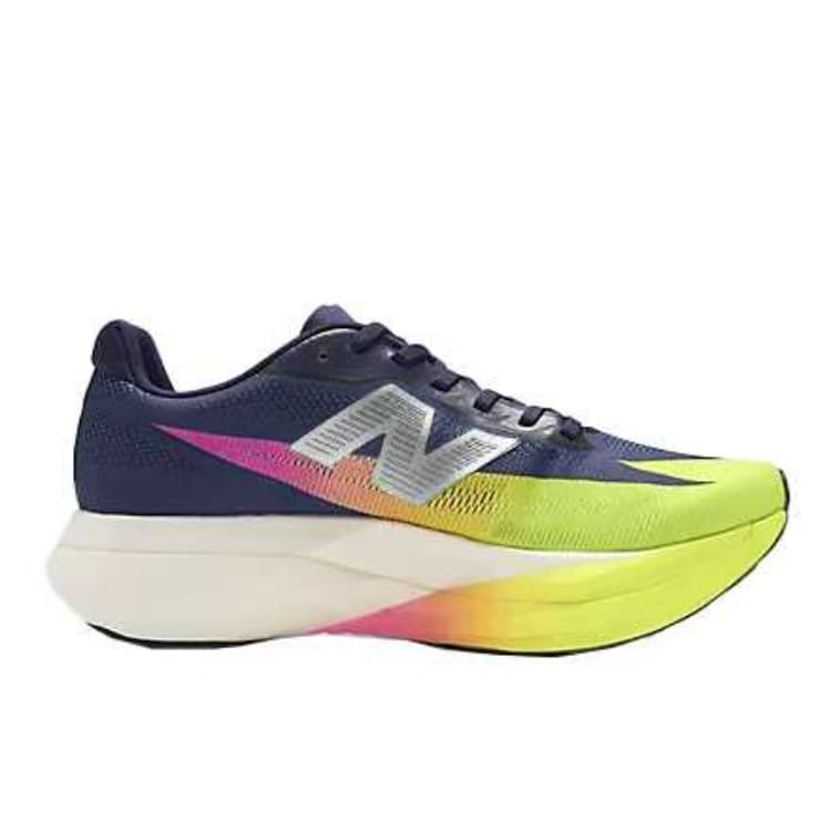 Кроссовки для бега New Balance FuelCell SuperComp Elite v5 Сетчатая ткань Дышащий Низкий Топ FuelCell Беговые кроссовки Женские - изображение 2
