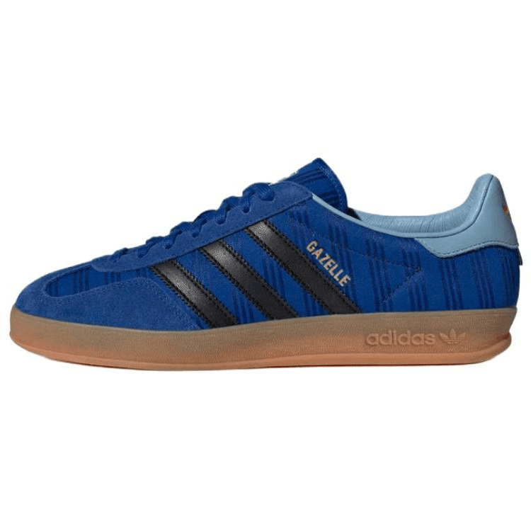 Кроссовки Adidas Originals GAZELLE INDOOR Кеды немецкой армии (GAT) Мужской Синий - изображение 1