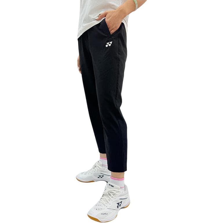 Штаны YONEX Вязаные тренировочные брюки женские черные - изображение 4