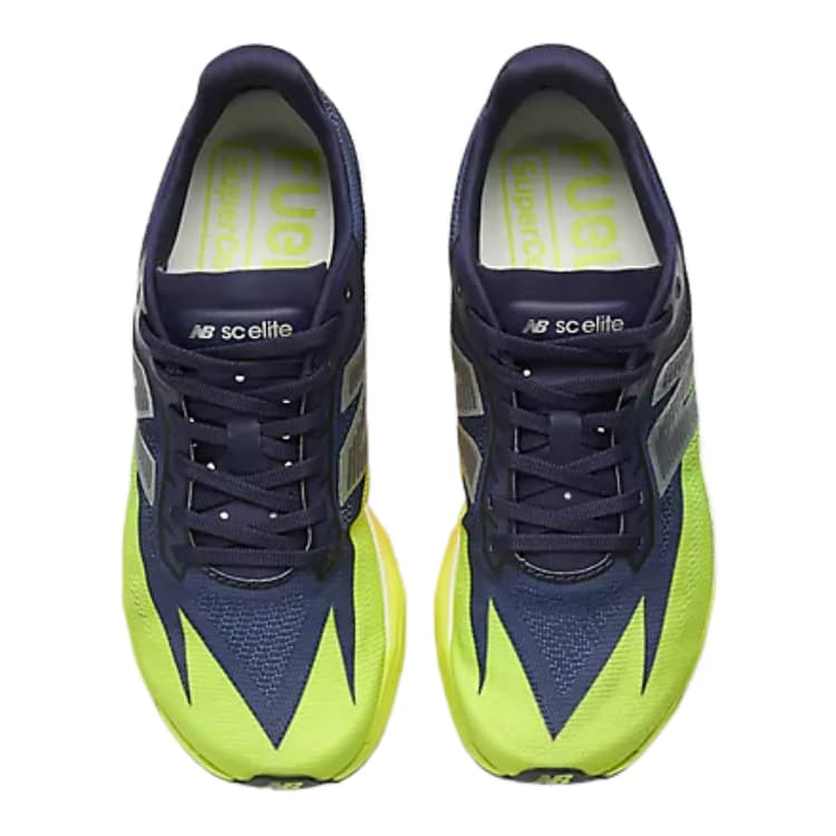 Кроссовки для бега New Balance FuelCell SuperComp Elite v5 Сетчатая ткань Дышащий Низкий Топ FuelCell Беговые кроссовки Женские - изображение 4