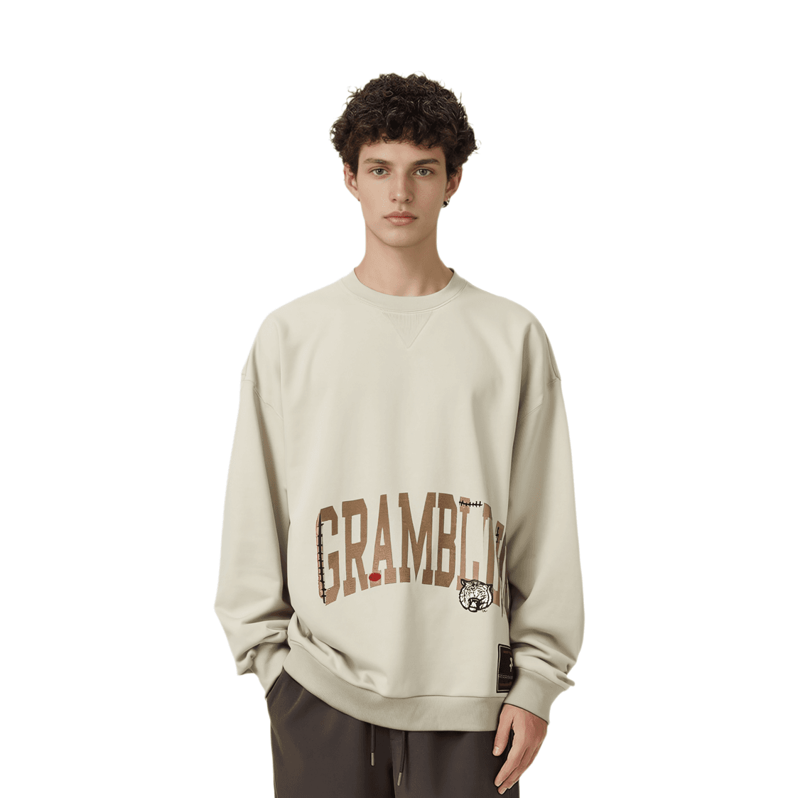 Худи Travis Scott x Mitchell Ness SS24 GRAMBLING STATE UNIVERSITY LOGO - изображение 3