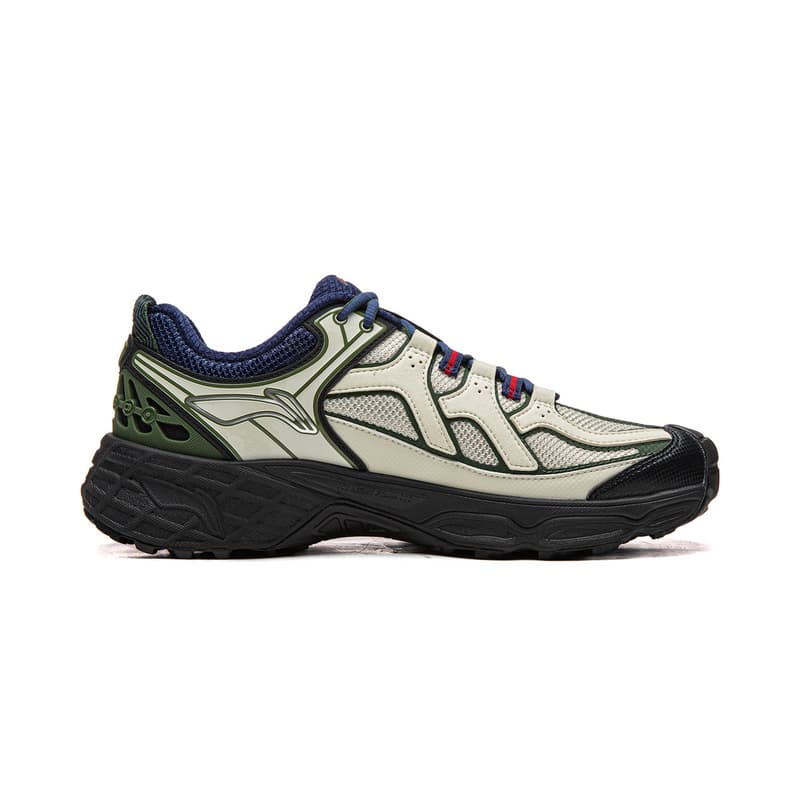 Кроссовки Li NING Outdoor Counterflow Linying Комфортная поддержка Oтскок Low Топ Походная обувь Унисекс - изображение 2