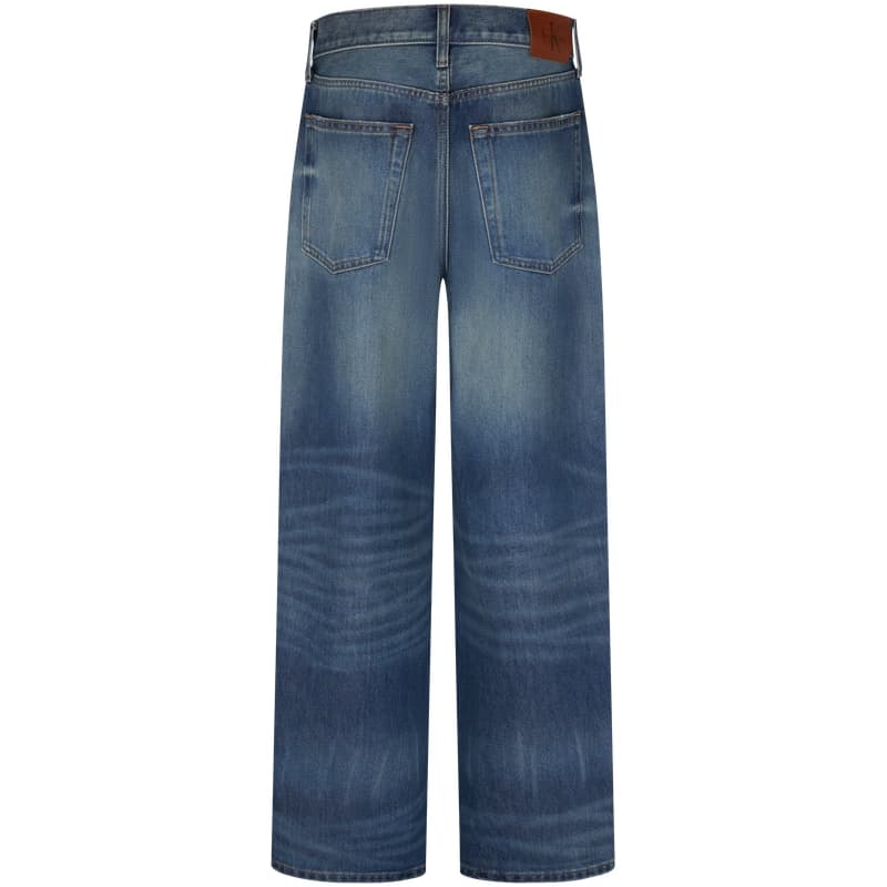 Джинсы Calvin Klein Wide Leg Version YY8 - Джинсы светло-голубого цвета женские - изображение 2
