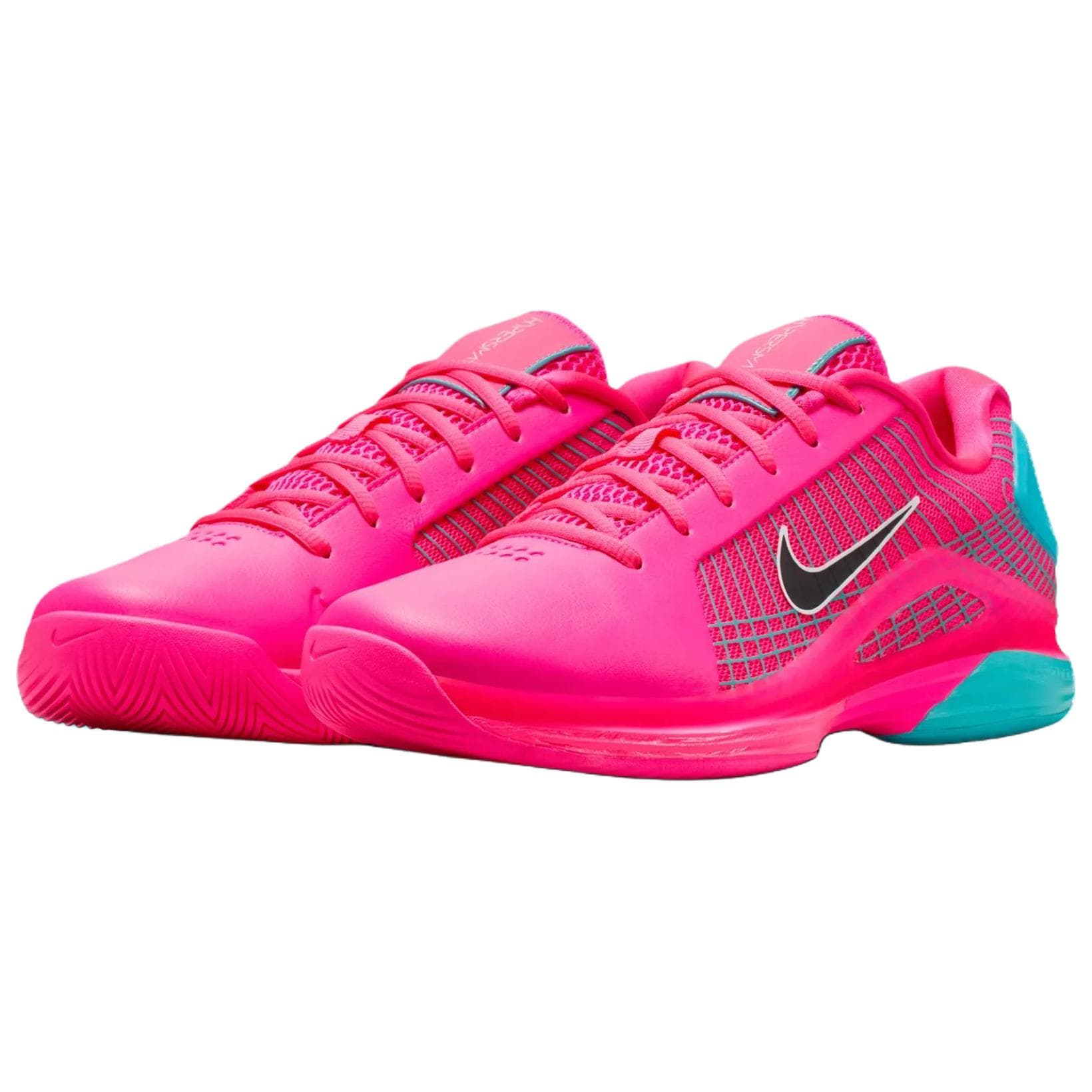 Кроссовки для тенниса Nike Vapor 12 Support Отскок Низкие Кроссовки для Тениса Мужские Темно-Ярко-Розовые - изображение 3