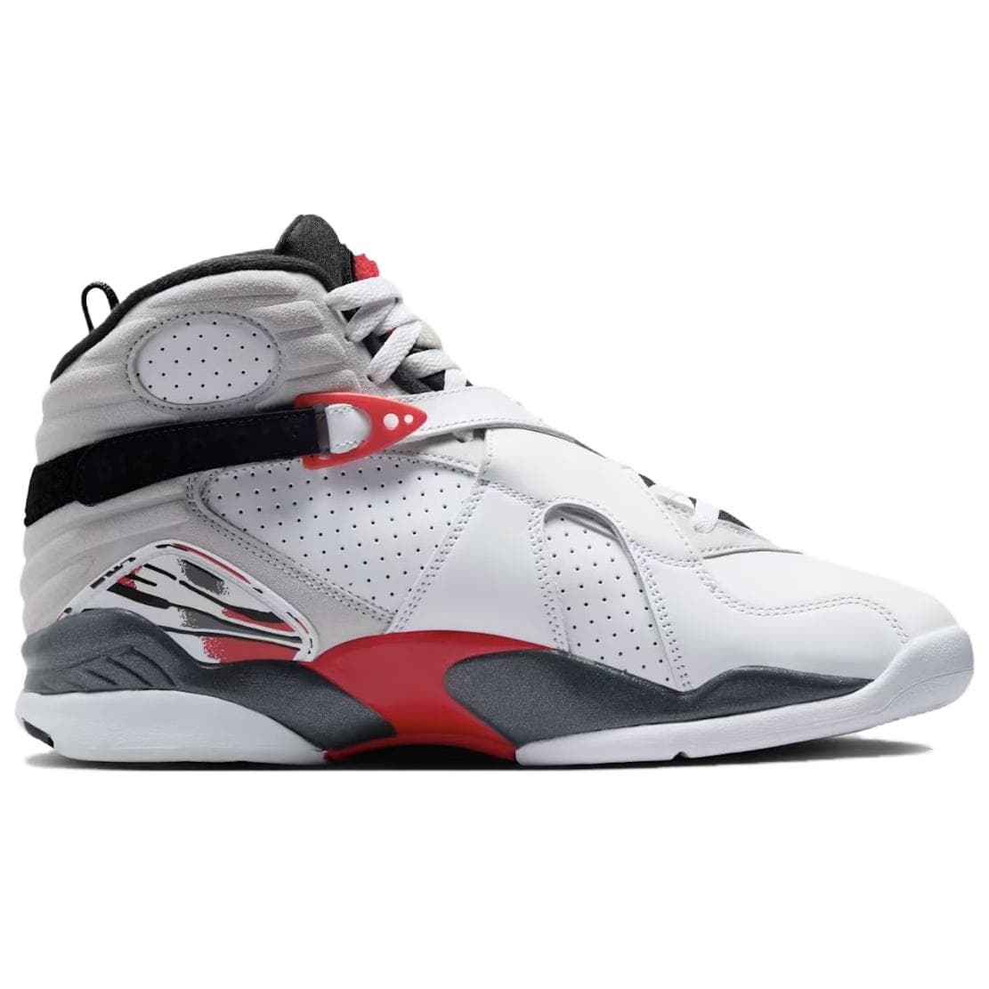 Ретро баскетбольные кроссовки Jordan Air Jordan 8 High Топ Ретро Баскетбольные Кроссовки Мужские Белый Красный Черный - изображение 2