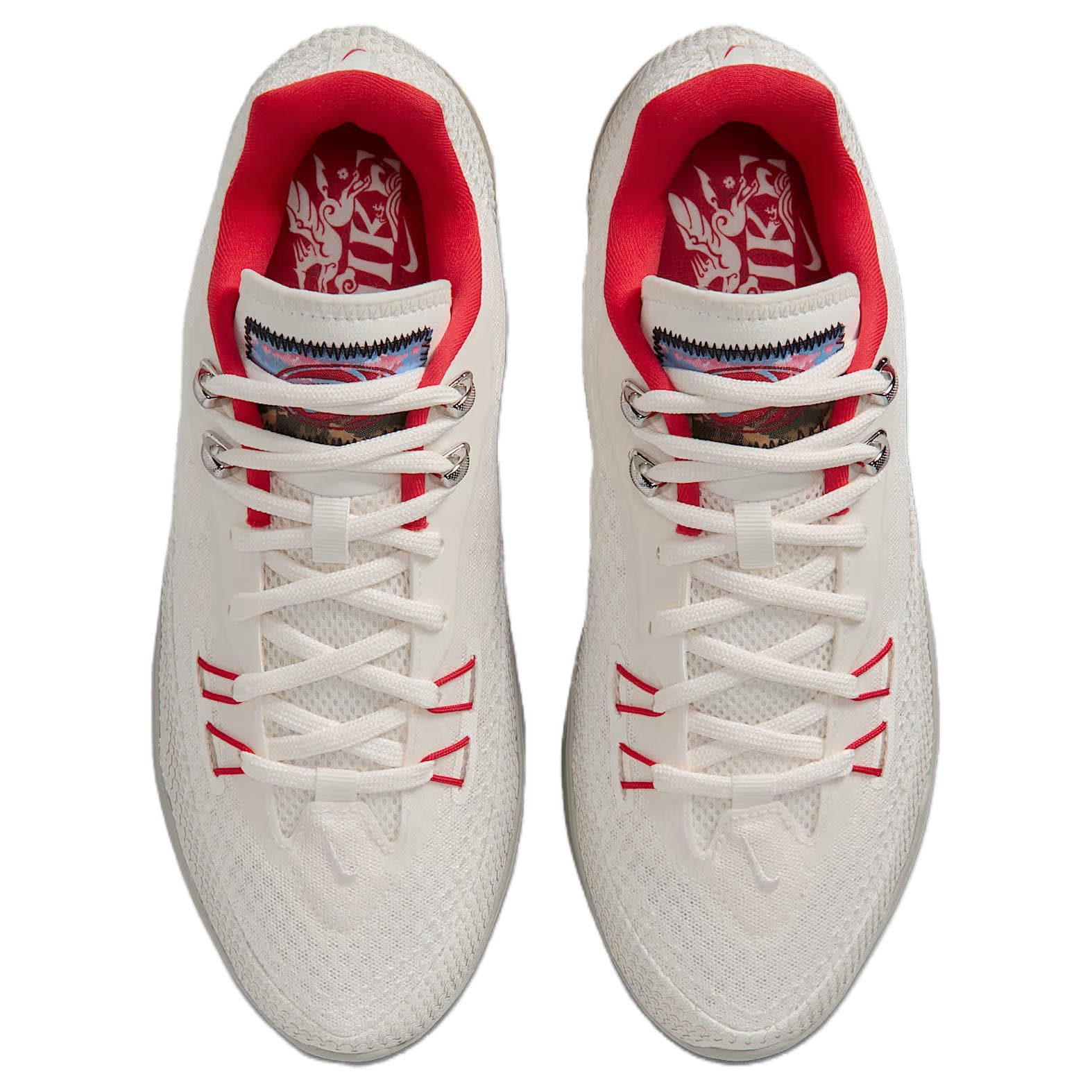 Кроссовки для баскетбола Nike S.T. Flare Low Топ Баскетбольные кроссовки Унисекс Бежевый - изображение 4