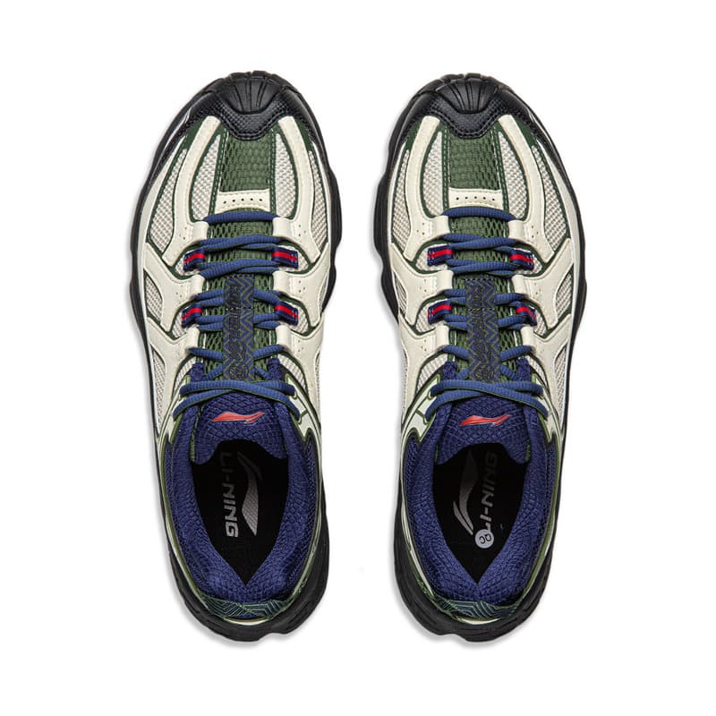 Кроссовки Li NING Outdoor Counterflow Linying Комфортная поддержка Oтскок Low Топ Походная обувь Унисекс - изображение 4