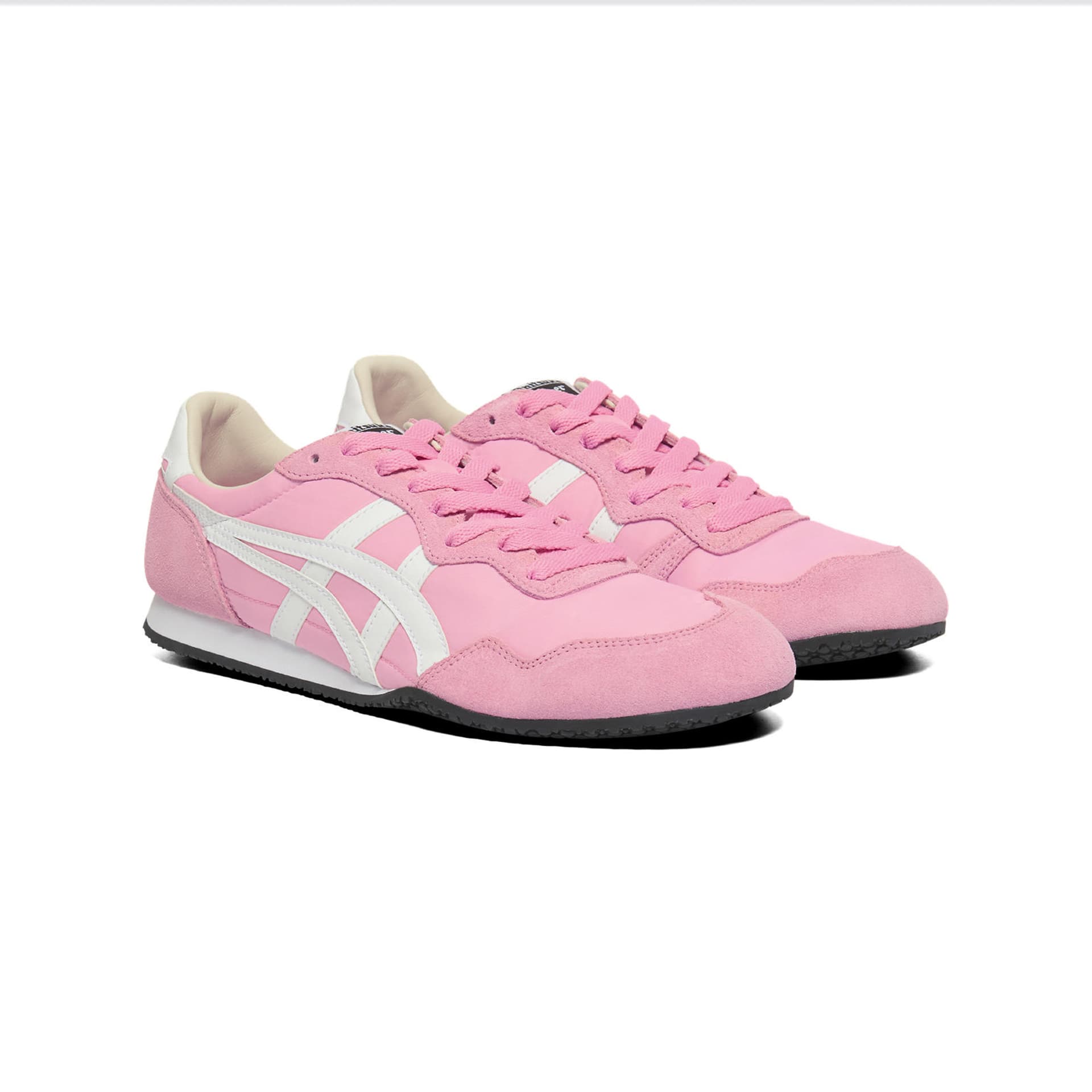 Кроссовки Onitsuka Tiger Serrano Текстиль Синтетическая кожа Спилок коровьей кожи Низкий топ Повседневная обувь Унисекс - изображение 3