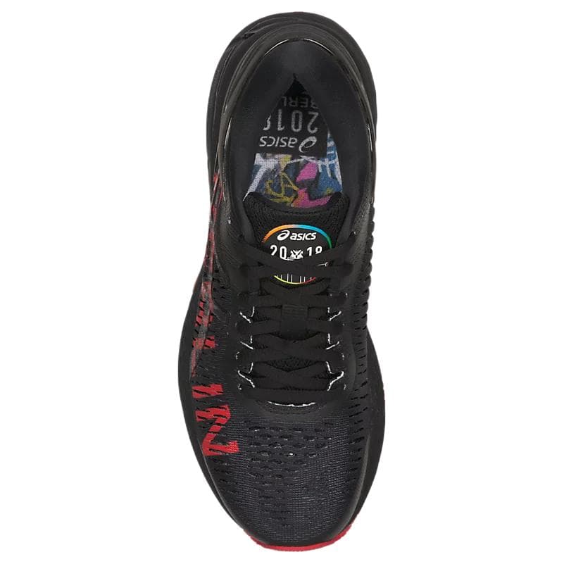 Кроссовки для бега Asics Gel Kayano 25 Поддержка Бег на длинные дистанции Обувь Женская Черная Красная - изображение 3