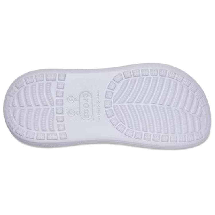 Сабо Crocs Crush Прозрачный Цветочный Sabo Резиновые Женские Иней Фиолетовый - изображение 6
