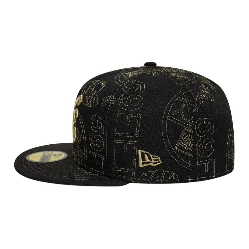 Кепка new era Полиэфирное волокно Кепки Унисекс Черный - изображение 5