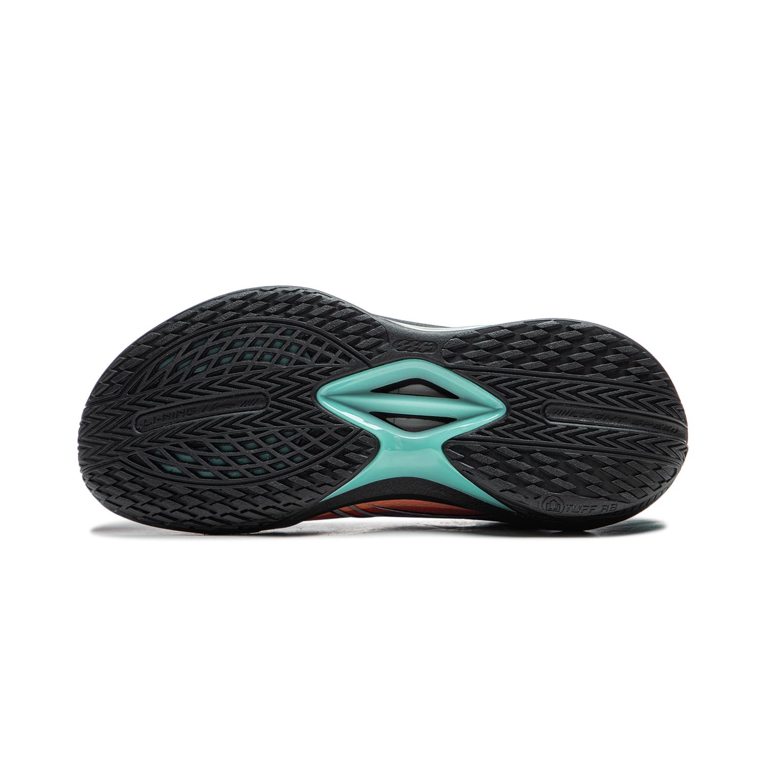 Кроссовки для баскетбола Li-Ning LINING Cloud 4 Флаг устойчивости с поддержкой и комфортом Лоу-топы Баскетбольные кроссовки Мужской Цианово-синий - изображение 6