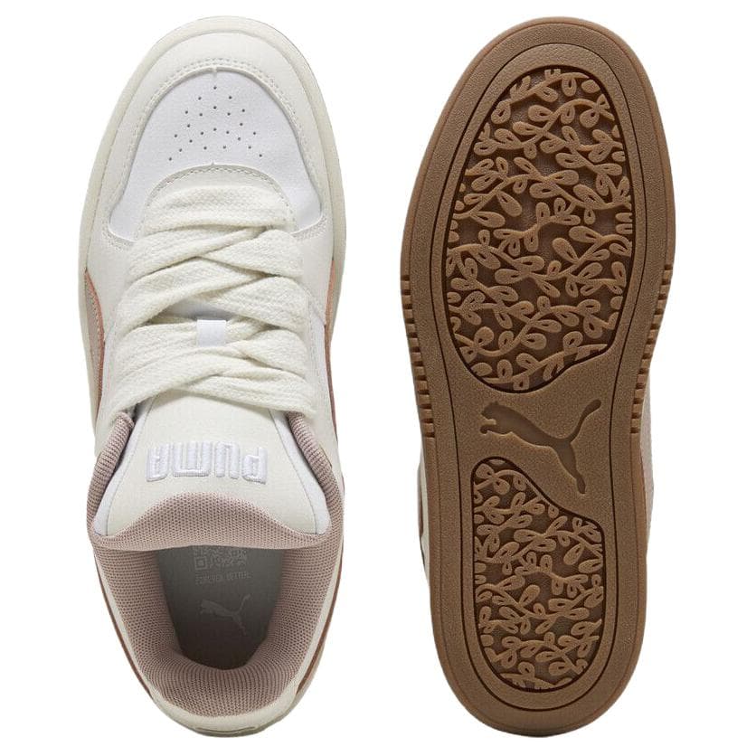 Кроссовки PUMA Park Luna Синтетическая кожа кожа низкий топ скейтборд обувь для скейтбординга женский белый - изображение 4