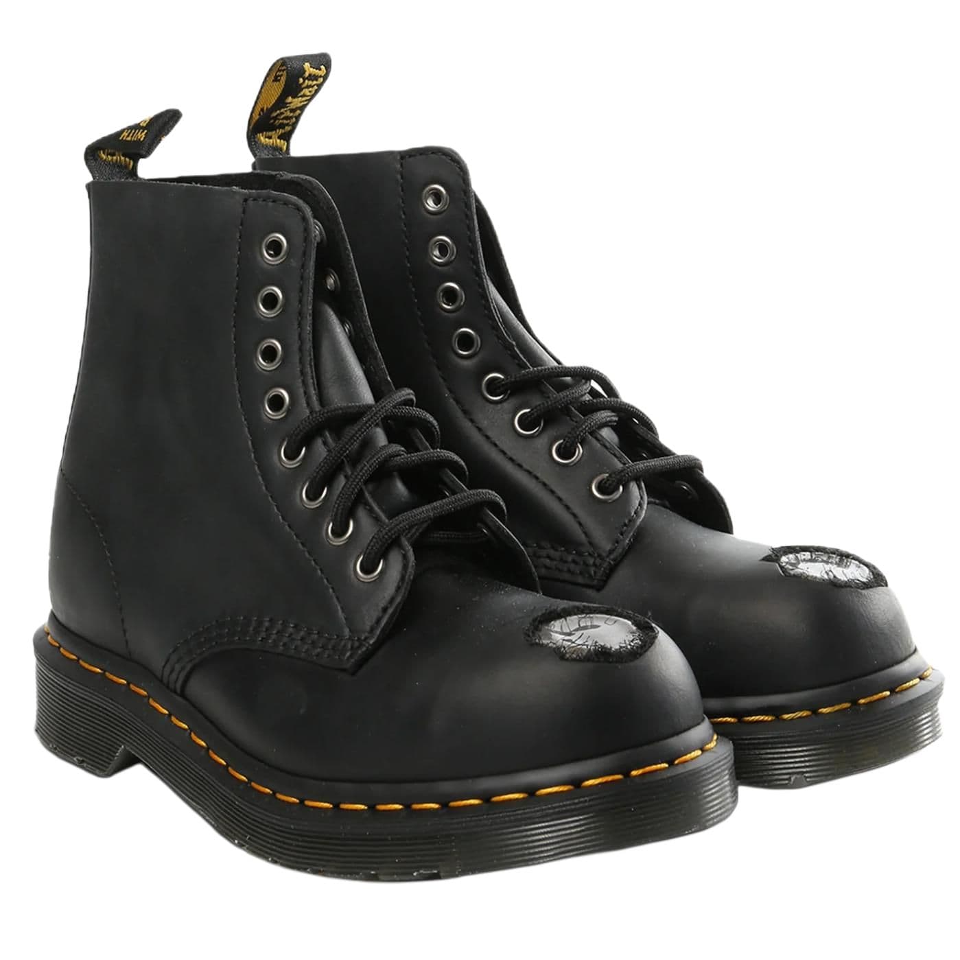 Ботинки Dr.Martens 1460 Армейские ботинки Мужские Черные - изображение 2