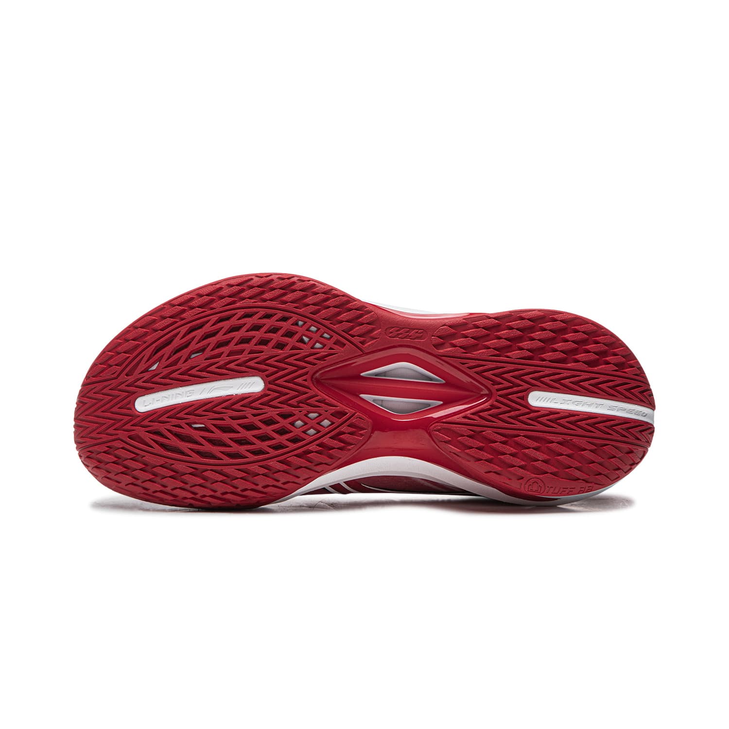 Кроссовки для баскетбола Li-Ning LINING Cloud 4 Адреналин устойчивость поддержка комфорт низкие баскетбольные кроссовки мужские красный белый - изображение 6
