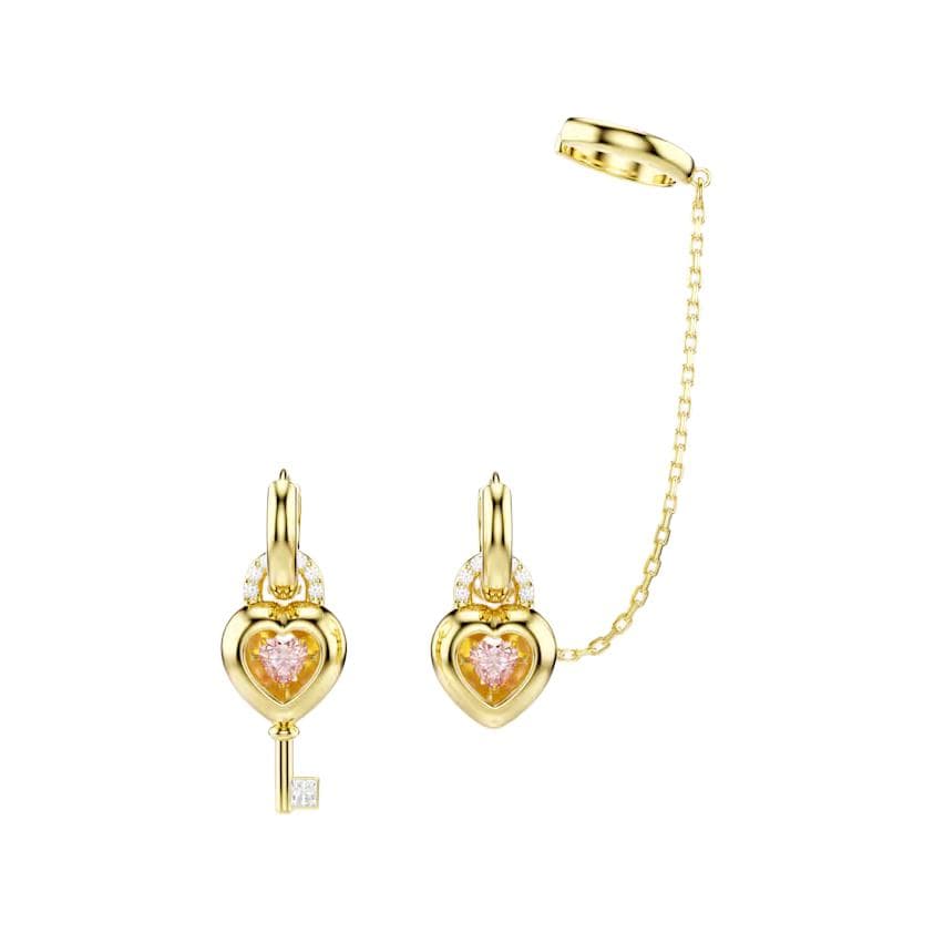 Серьги Swarovski Idyllia Серьги с синтетическим кубическим цирконием Унисекс Розовые - изображение 1