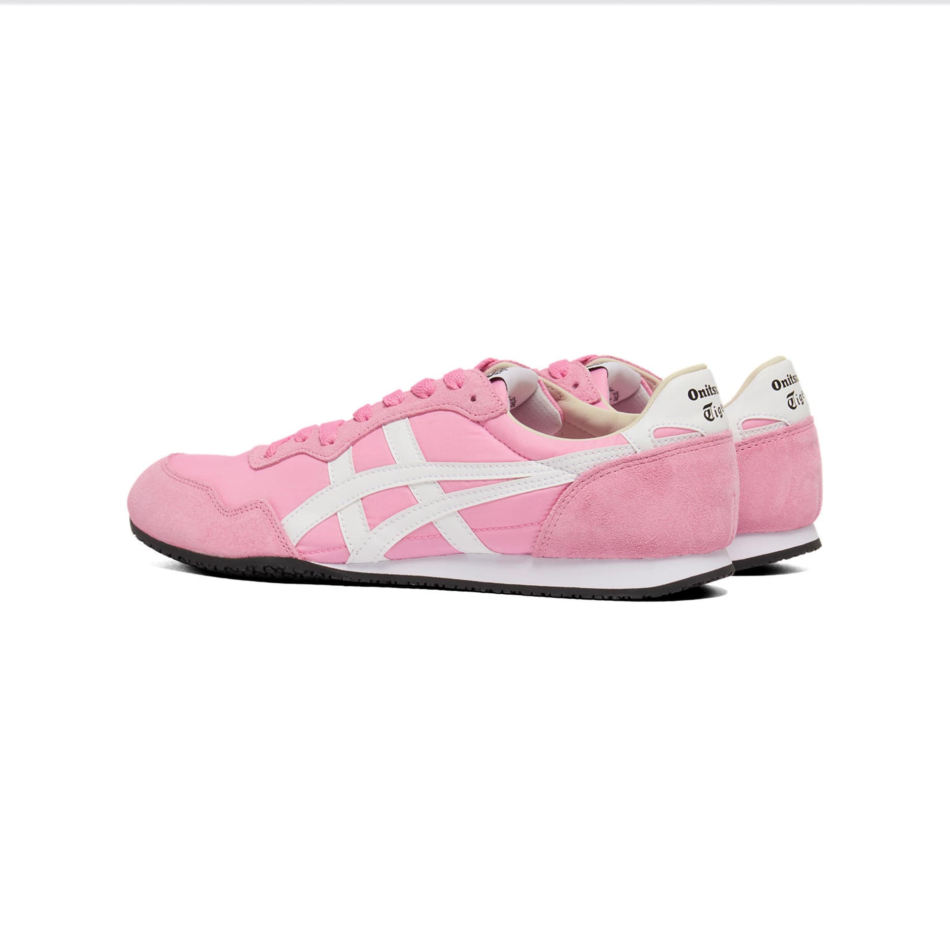 Кроссовки Onitsuka Tiger Serrano Текстиль Синтетическая кожа Спилок коровьей кожи Низкий топ Повседневная обувь Унисекс - изображение 4
