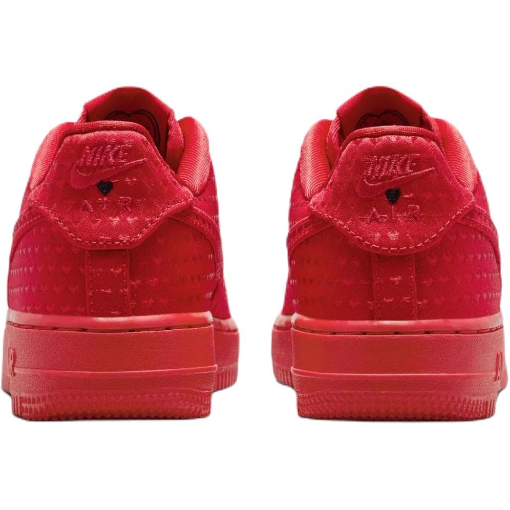 Кроссовки Nike Air Force 1 Low Топ Детский Скейтбординг Обувь Красный Детский - изображение 4