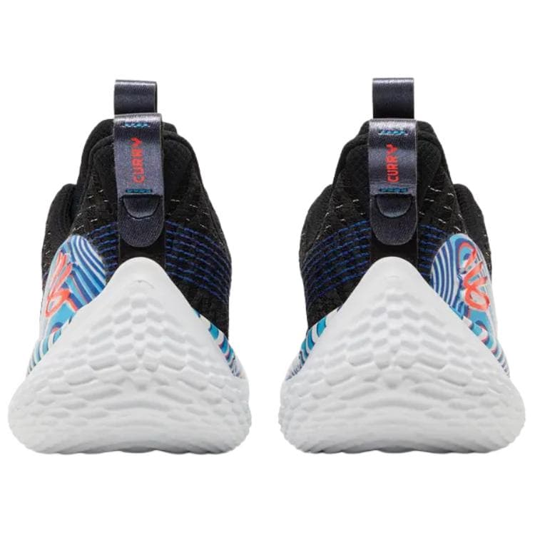 Кроссовки для баскетбола Under Armour Curry 10 Black Blue White - изображение 5