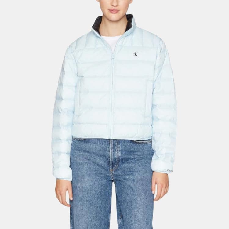 Пуховик Calvin Klein Пуховик Женский Светло-Синий - изображение 4