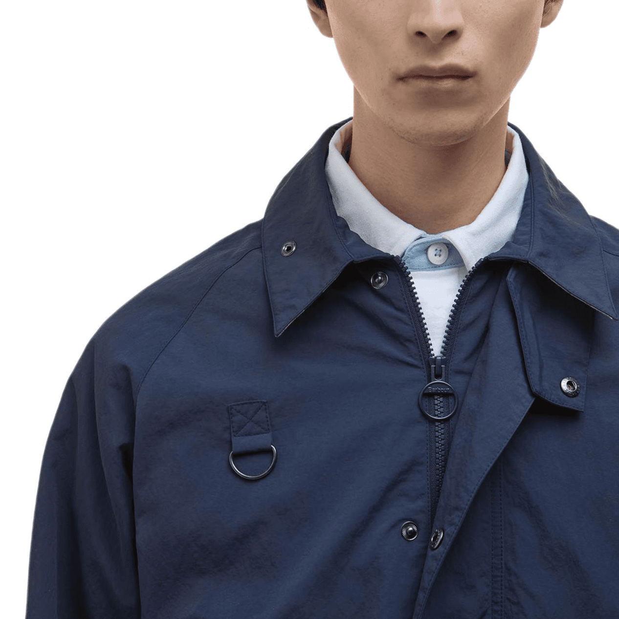 Куртка Barbour Куртки и Пальто Мужской Классический Морской Синий - изображение 9
