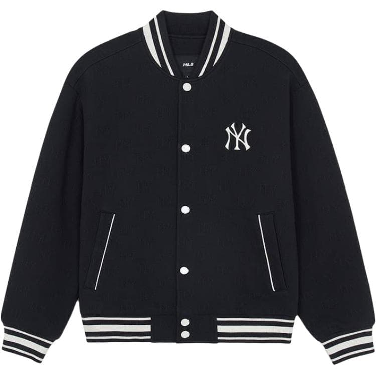 Бомбер MLB New York Yankees Черный Унисекс Бейсбольные куртки - изображение 1