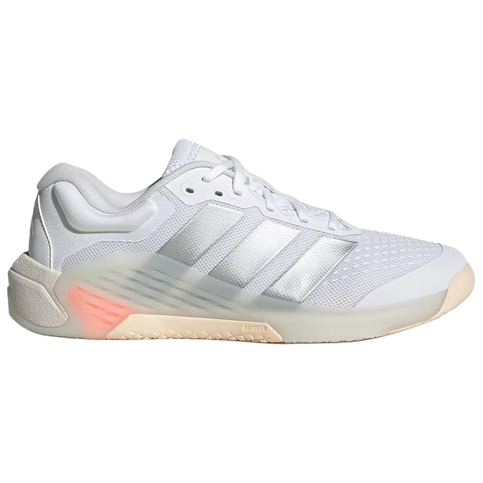 Кроссовки для спортзала Adidas DROPSET 4 Тренировочные кроссовки Женские Белые Серебряные - изображение 2
