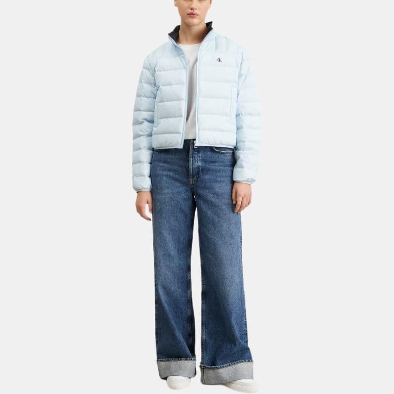 Пуховик Calvin Klein Пуховик Женский Светло-Синий - изображение 3