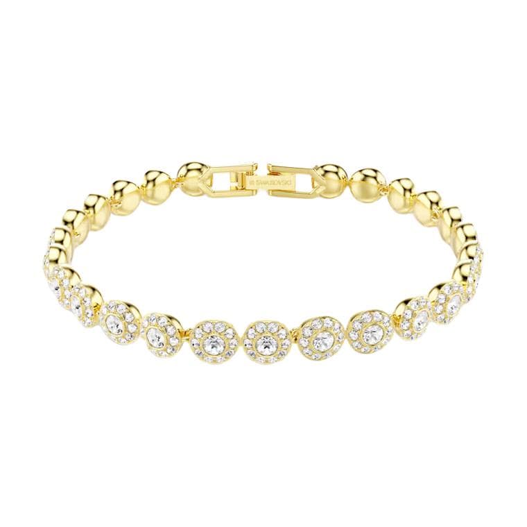 Браслет Swarovski Una Искусственный Кристалл Браслеты Унисекс Белый - изображение 1