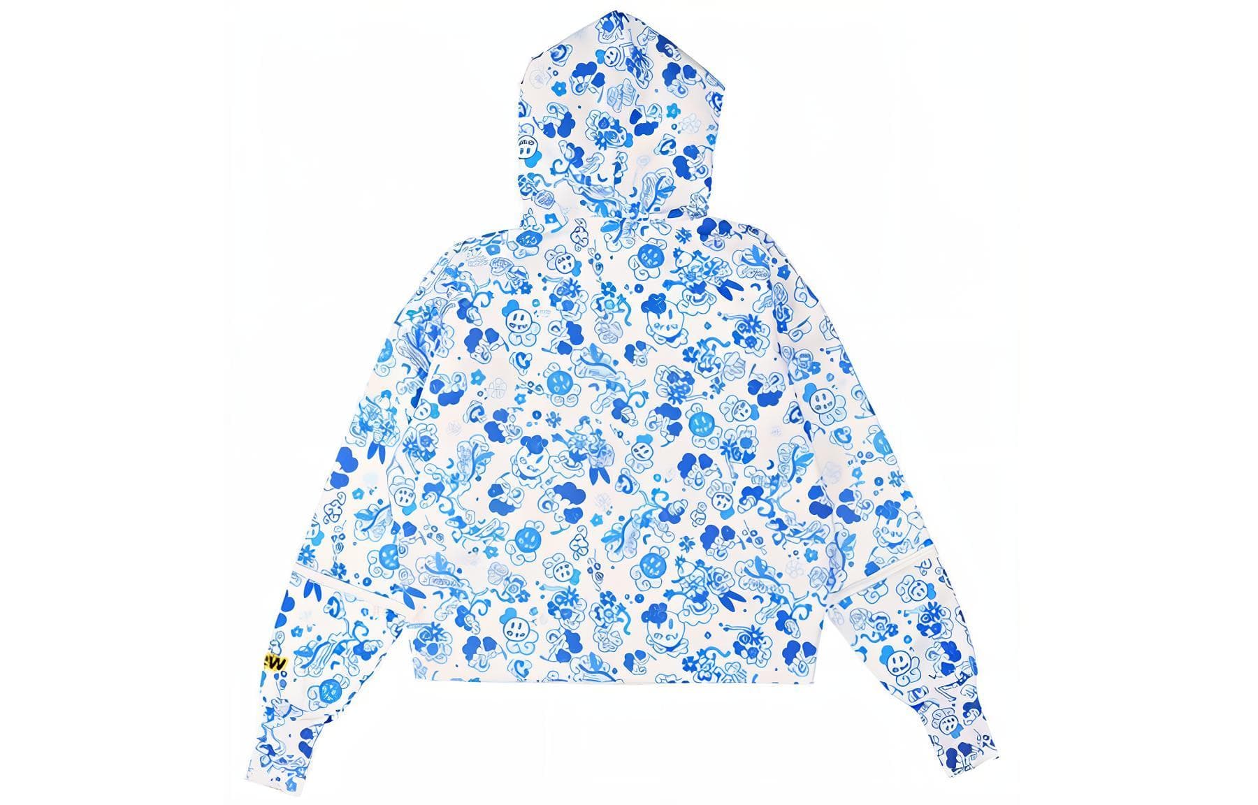 Худи Drew House Secret Deconstructed Hoodie blue danude - изображение 2