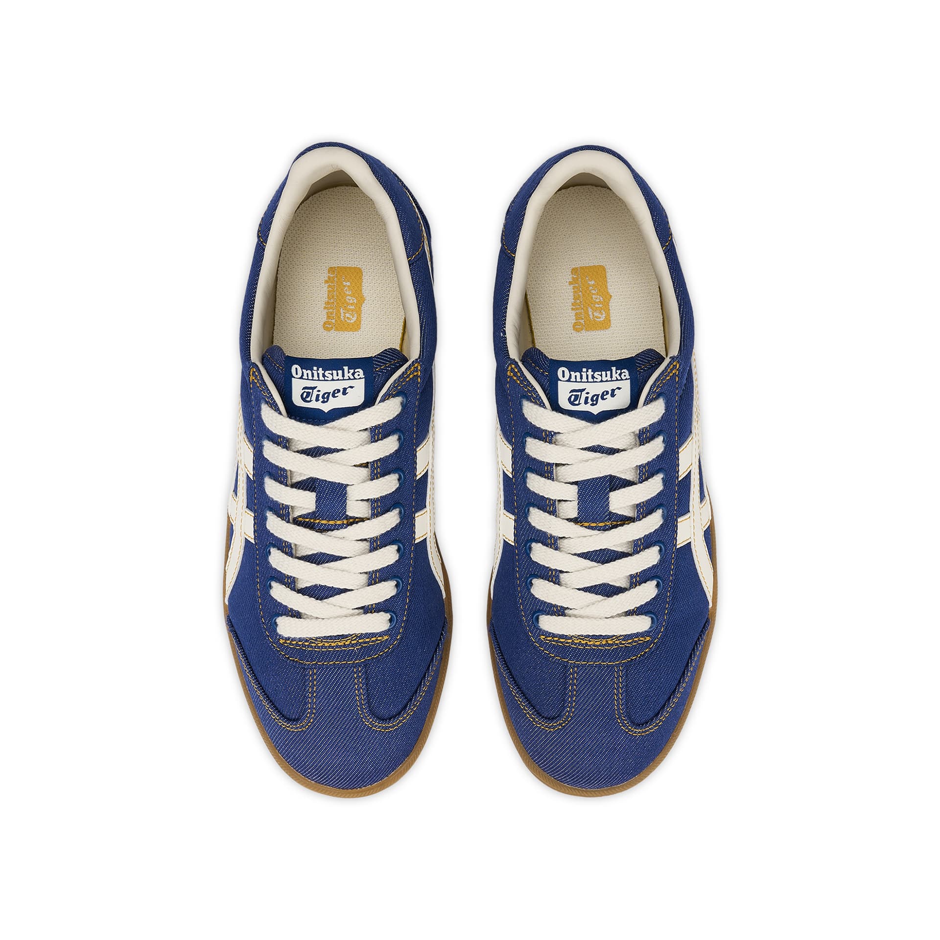 Кроссовки Onitsuka Tiger Tokuten Low Топ Кеды немецкой армии (GAT) Унисекс Синий - изображение 5