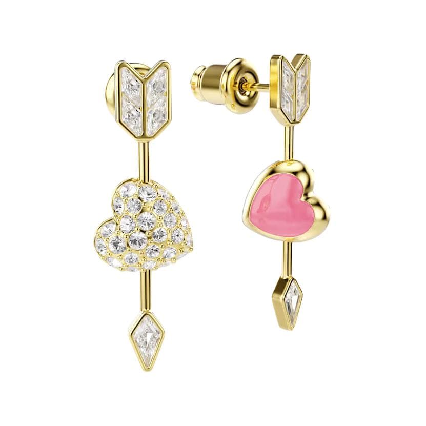 Серьги Swarovski Серьги с синтетическим кубическим цирконием Унисекс Белые - изображение 5